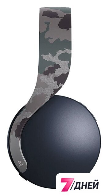Наушники Sony PS5 Pulse 3D (серый камуфляж) - Изображение №2 — Интернет-магазин 7 дней