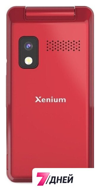 Кнопочный телефон Xenium X600 (красный) - Изображение №4 — Интернет-магазин 7 дней