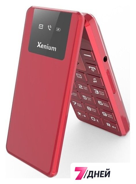 Кнопочный телефон Xenium X600 (красный) - Изображение №6 — Интернет-магазин 7 дней