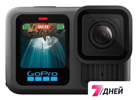 Экшен-камера GoPro HERO13 Black - Изображение №1 — Интернет-магазин 7 дней