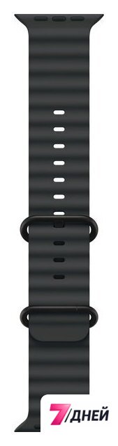 Умные часы Apple Watch Ultra 3 LTE 49 мм (титановый корпус, черный/черный, ремешок из эластомера) - Изображение №3 — Интернет-магазин 7 дней