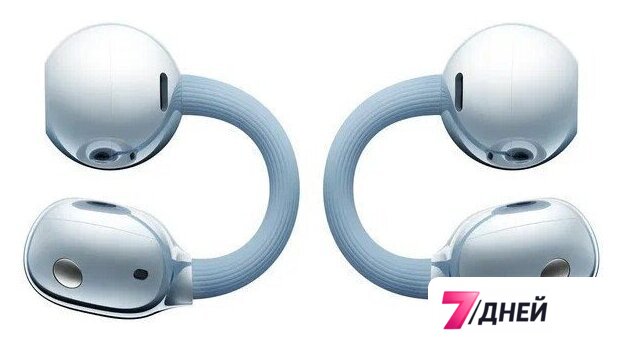 Наушники Huawei FreeClip 2 (голубой, международная версия) - Изображение №4 — Интернет-магазин 7 дней