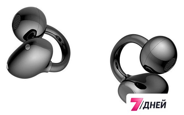 Наушники HONOR Choice Earbuds Clip 2 Pro (черный, международная версия) - Изображение №5 — Интернет-магазин 7 дней