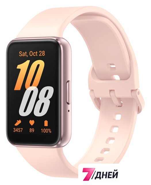 Фитнес-браслет Samsung Galaxy Fit3 (розовое золото) - Изображение №1 — Интернет-магазин 7 дней