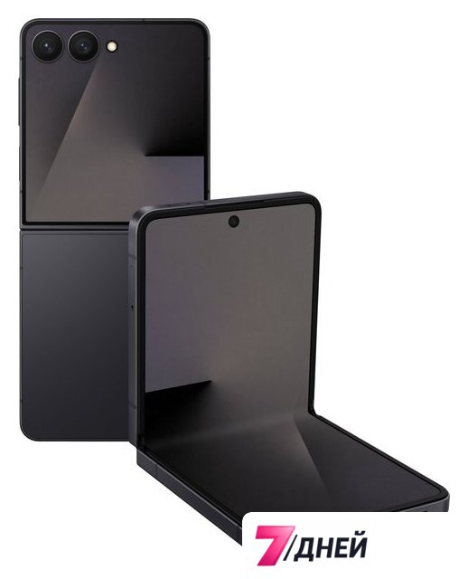 Телефон Samsung Galaxy Z Flip7 SM-F766B 12GB/256GB (черный) - Изображение №1 — Интернет-магазин 7 дней