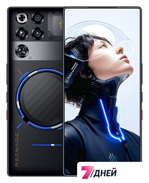 Телефон Nubia RedMagic 11 Pro 24GB/1TB международная версия (черный прозрачный) - Изображение №1 — Интернет-магазин 7 дней
