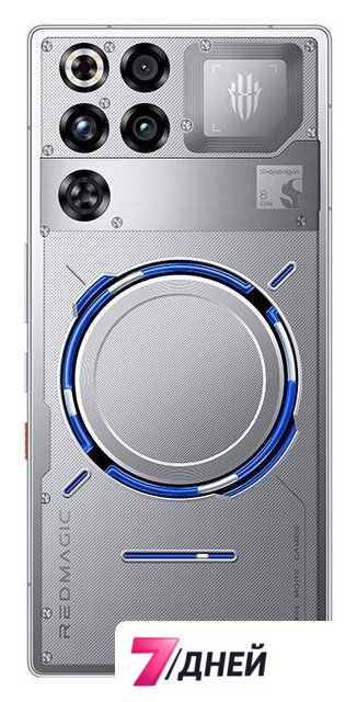 Телефон Nubia RedMagic 11 Pro 24GB/1TB международная версия (серебристый прозрачный) - Изображение №3 — Интернет-магазин 7 дней