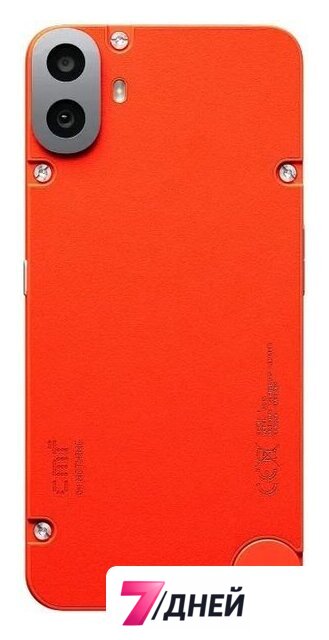 Телефон CMF Phone 1 8GB/256GB (оранжевый) - Изображение №4 — Интернет-магазин 7 дней