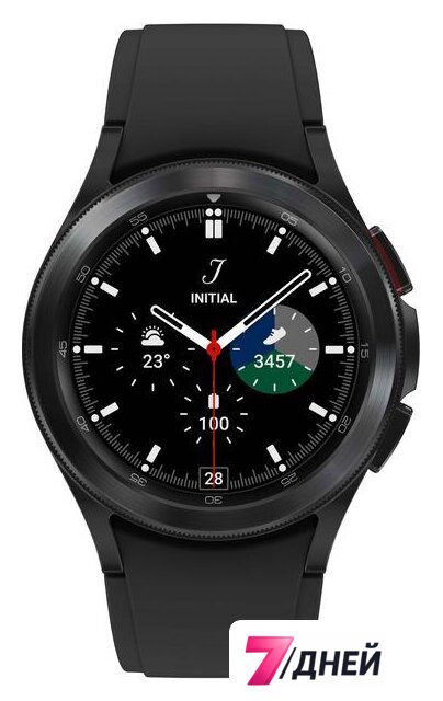 Умные часы Samsung Galaxy Watch4 Classic 42мм (черный) - Изображение №2 — Интернет-магазин 7 дней