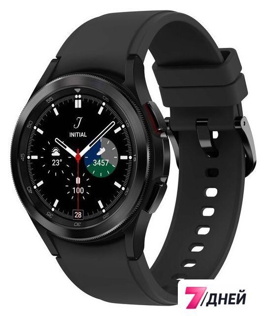 Умные часы Samsung Galaxy Watch4 Classic 42мм (черный) - Изображение №1 — Интернет-магазин 7 дней