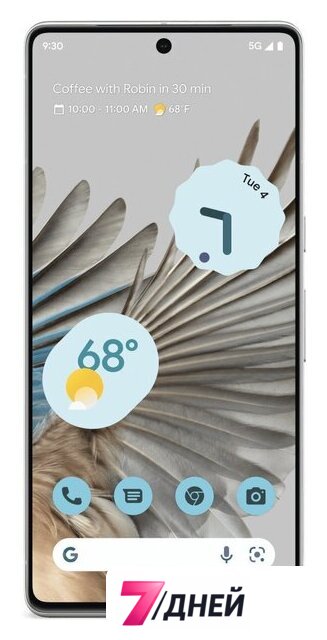 Телефон Google Pixel 7 Pro 12GB/512GB (снег) - Изображение №2 — Интернет-магазин 7 дней