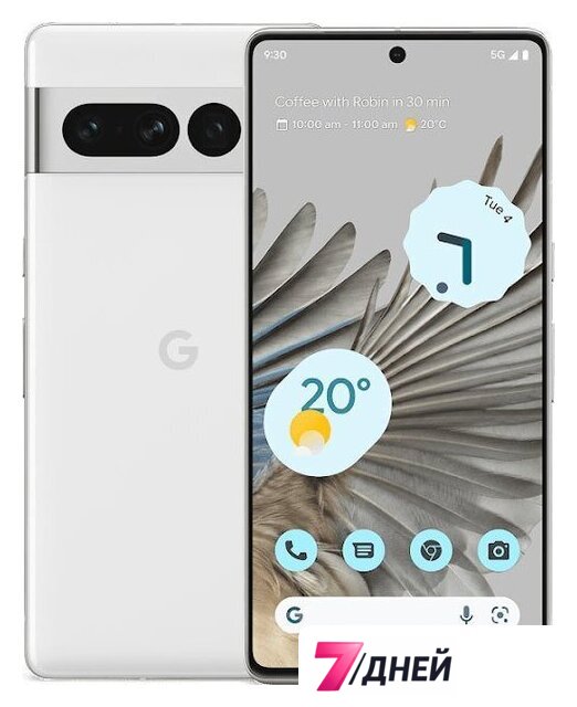 Телефон Google Pixel 7 Pro 12GB/512GB (снег) - Изображение №1 — Интернет-магазин 7 дней