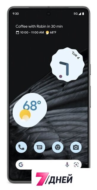 Телефон Google Pixel 7 Pro 12GB/512GB (обсидиан) - Изображение №2 — Интернет-магазин 7 дней
