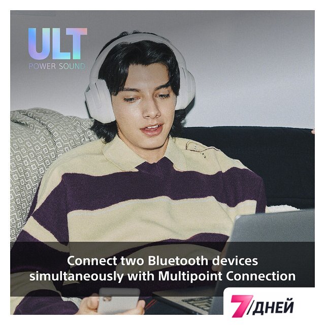 Наушники Sony ULT Power Sound Wear WH-ULT900N (черный) - Изображение №7 — Интернет-магазин 7 дней