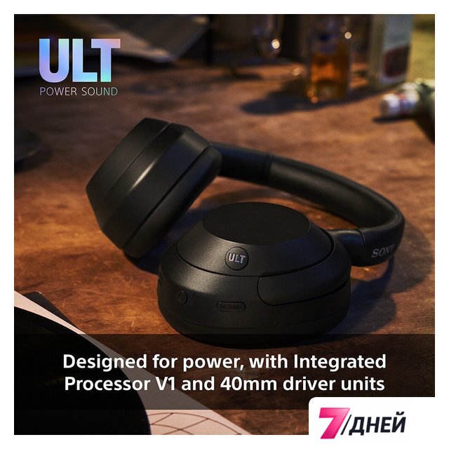 Наушники Sony ULT Power Sound Wear WH-ULT900N (черный) - Изображение №3 — Интернет-магазин 7 дней