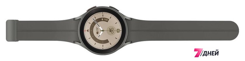 Умные часы Samsung Galaxy Watch 5 Pro 45 мм (серый титан) - Изображение №6 — Интернет-магазин 7 дней