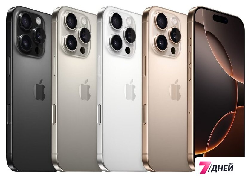 Телефон Apple iPhone 16 Pro 128GB (черный титан) - Изображение №8 — Интернет-магазин 7 дней