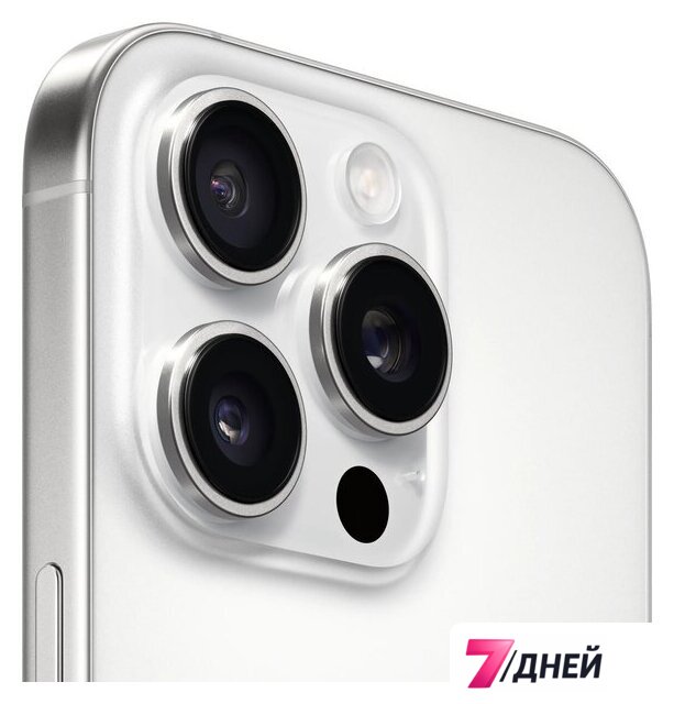 Телефон Apple iPhone 16 Pro Dual eSim 256GB (белый титан) - Изображение №5 — Интернет-магазин 7 дней