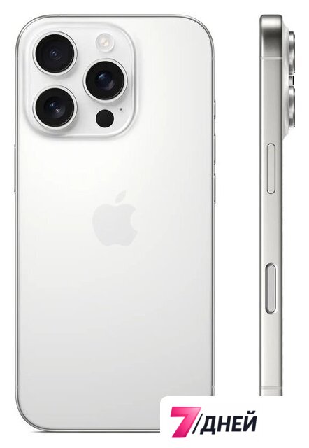 Телефон Apple iPhone 16 Pro Dual eSim 256GB (белый титан) - Изображение №2 — Интернет-магазин 7 дней