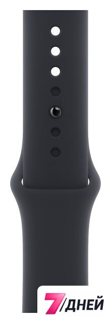 Умные часы Apple Watch Series 9 45 мм (алюминиевый корпус, полуночный/полуночный, спортивный силиконовый ремешок M/L) - Изображение №3 — Интернет-магазин 7 дней