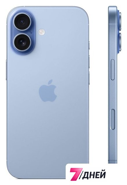 Телефон Apple iPhone 17 Dual SIM 256GB (голубой) - Изображение №2 — Интернет-магазин 7 дней