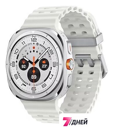 Умные часы Samsung Galaxy Watch Ultra 2025 47 мм LTE (белый титан) - Изображение №1 — Интернет-магазин 7 дней