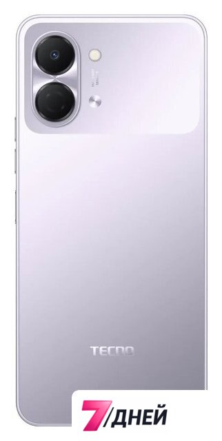Телефон Tecno Spark Go 3 KN3 4GB/64GB (фиолетовый) - Изображение №3 — Интернет-магазин 7 дней