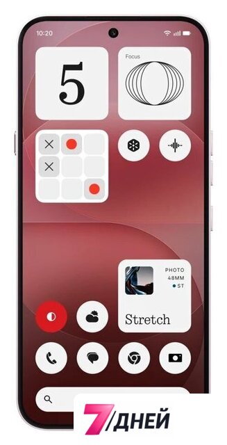 Телефон Nothing Phone (4a) Pro 12GB/256GB (розовый) - Изображение №2 — Интернет-магазин 7 дней