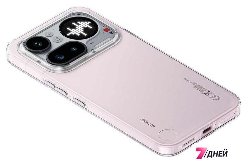 Телефон Nothing Phone (4a) Pro 12GB/256GB (розовый) - Изображение №6 — Интернет-магазин 7 дней