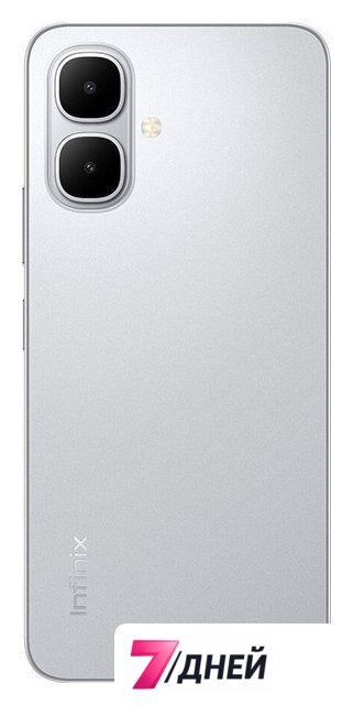 Телефон Infinix Smart 10 X6725D 4GB/128GB (серебристый) - Изображение №3 — Интернет-магазин 7 дней