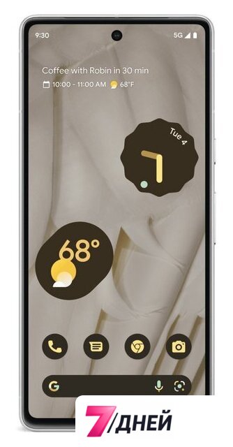 Телефон Google Pixel 7 8GB/128GB (снег) - Изображение №2 — Интернет-магазин 7 дней