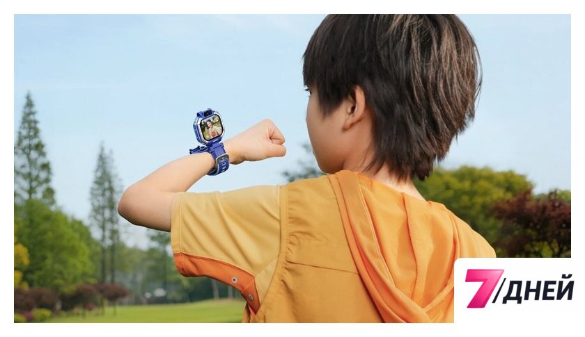 Детские умные часы Huawei Watch Kids X1 (синий, с синим ремешком, международная версия) - Изображение №12 — Интернет-магазин 7 дней