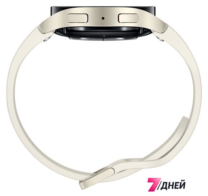 Умные часы Samsung Galaxy Watch6 40 мм (белое золото) - Изображение №5 — Интернет-магазин 7 дней