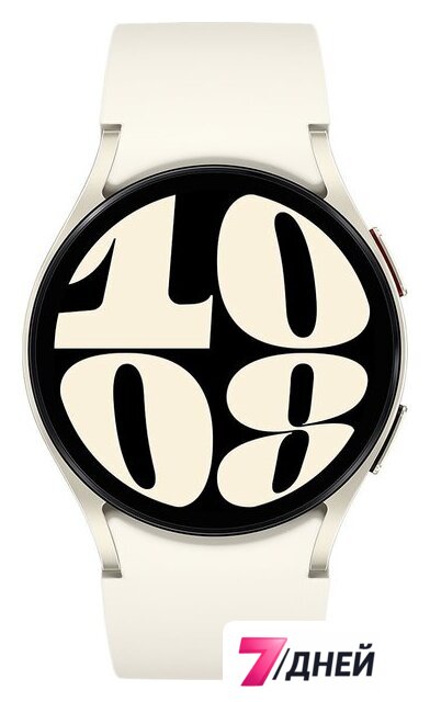 Умные часы Samsung Galaxy Watch6 40 мм (белое золото) - Изображение №2 — Интернет-магазин 7 дней