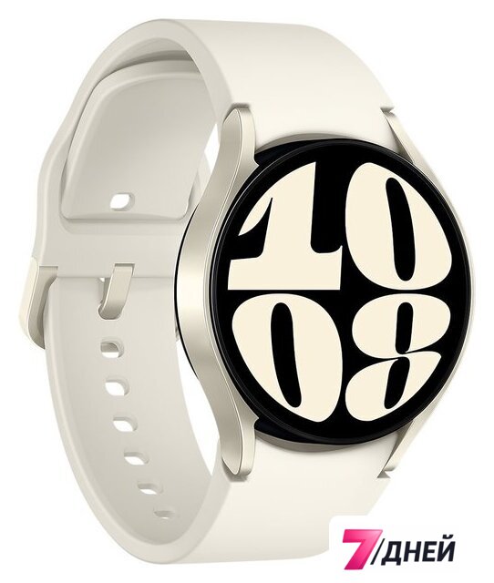 Умные часы Samsung Galaxy Watch6 40 мм (белое золото) - Изображение №3 — Интернет-магазин 7 дней