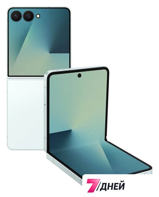 Телефон Samsung Galaxy Z Flip7 SM-F766B 12GB/512GB (мятный) - Изображение №1 — Интернет-магазин 7 дней