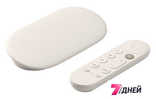 Смарт-приставка Google TV Streamer 4K (фарфор) - Изображение №1 — Интернет-магазин 7 дней
