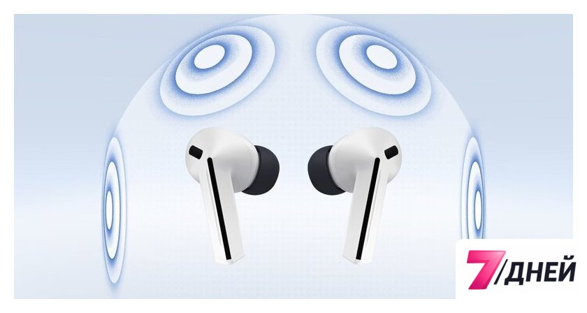 Наушники Samsung Galaxy Buds 3 FE (серый) - Изображение №5 — Интернет-магазин 7 дней