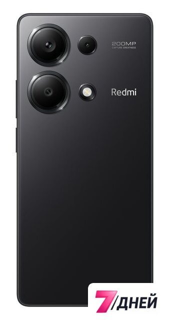 Телефон Xiaomi Redmi Note 13 Pro 4G 8GB/256GB с NFC международная версия (полуночный черный) - Изображение №2 — Интернет-магазин 7 дней
