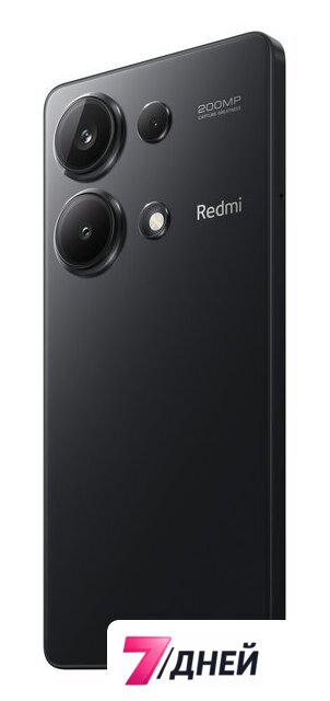 Телефон Xiaomi Redmi Note 13 Pro 4G 8GB/256GB с NFC международная версия (полуночный черный) - Изображение №3 — Интернет-магазин 7 дней