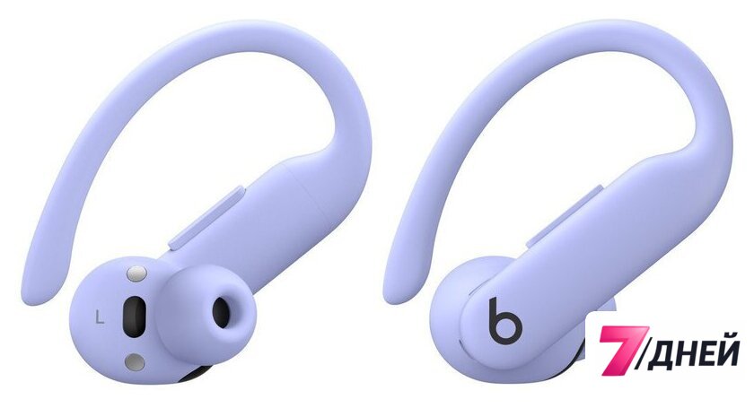 Наушники Beats Powerbeats Pro 2 (сиреневый) - Изображение №3 — Интернет-магазин 7 дней