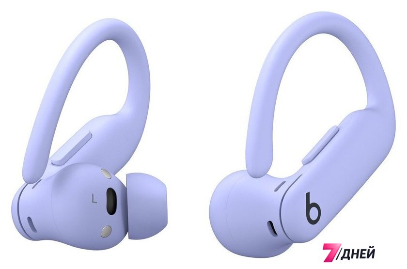 Наушники Beats Powerbeats Pro 2 (сиреневый) - Изображение №4 — Интернет-магазин 7 дней