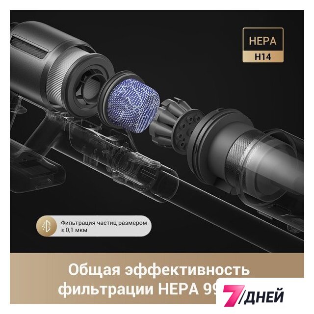 Пылесос Dreame Cordless Vacuum Cleaner Z30 VZV17A (евровилка) - Изображение №3 — Интернет-магазин 7 дней