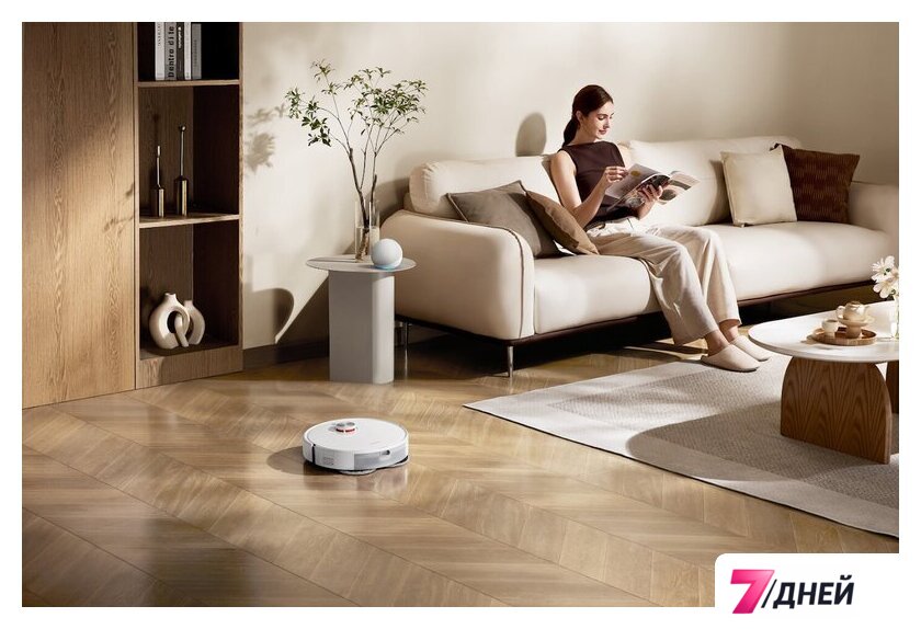 Робот-пылесос Xiaomi Robot Vacuum S40 Pro OV71GL (евровилка, белый) - Изображение №14 — Интернет-магазин 7 дней