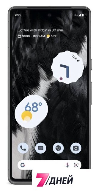 Телефон Google Pixel 7 8GB/256GB (обсидиан) - Изображение №4 — Интернет-магазин 7 дней