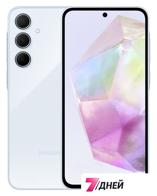 Телефон Samsung Galaxy A35 SM-A356E 8GB/256GB (голубой) - Изображение №1 — Интернет-магазин 7 дней