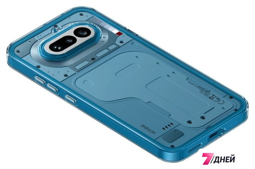 Телефон Nothing Phone (4a) 12GB/256GB (синий) - Изображение №8 — Интернет-магазин 7 дней