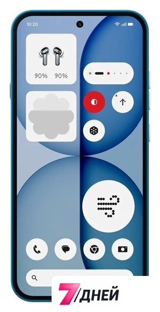 Телефон Nothing Phone (4a) 12GB/256GB (синий) - Изображение №2 — Интернет-магазин 7 дней