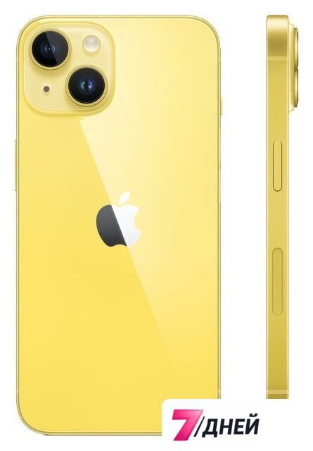 Телефон Apple iPhone 14 128GB (желтый) - Изображение №3 — Интернет-магазин 7 дней