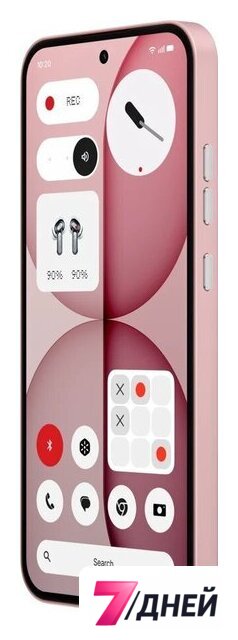 Телефон Nothing Phone (4a) 12GB/256GB (розовый) - Изображение №4 — Интернет-магазин 7 дней